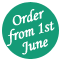 Available to order from 1st June 2015